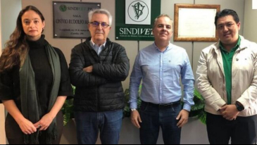 Visita na Sede do SINDIVET-PR, Giovani Ferreira Diretor de Jornalismo do Canal Rural | Not&iacute;cias